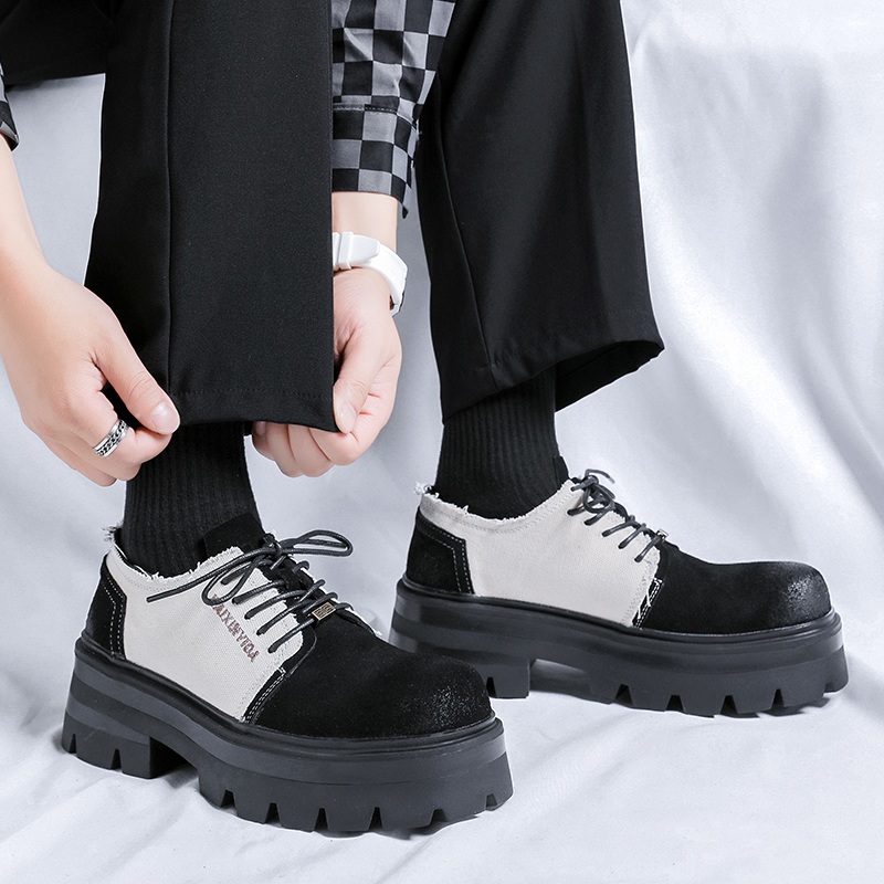 Streetwear Brand In Japan - أحذية جلدية رجالية فاخرة بمقدمة مربعة