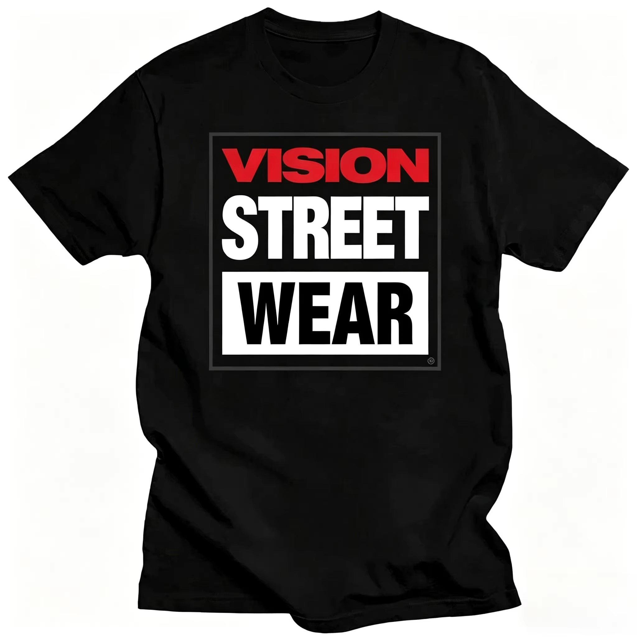 Vision Streetwear Brand - تي شيرت عصري من ماركة فيجن