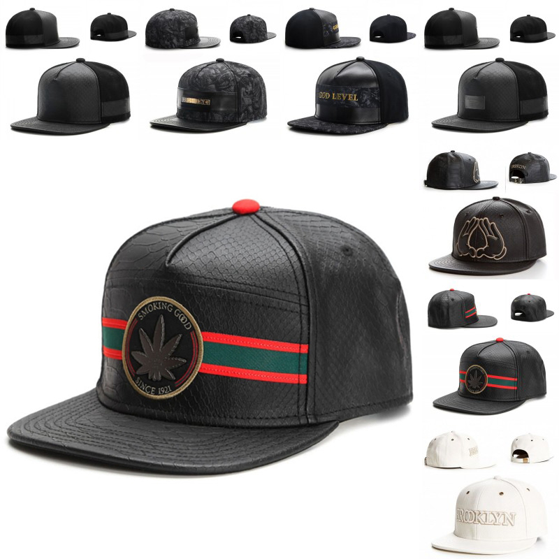 Streetwear Brand Beanie - قبعة بيسبول جلدية من ماركة فاشيو