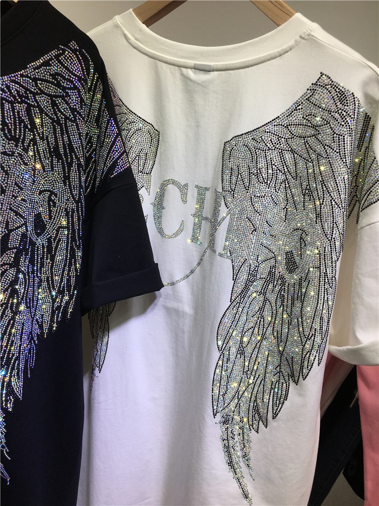 L-4XL حجر الراين كبيرة الحجم أ - مراجعة Streetwear Brand Shirts وسعره