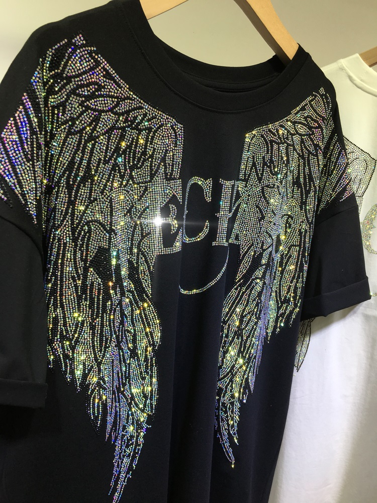 L-4XL حجر الراين كبيرة الحجم أ - مراجعة Streetwear Brand Shirts وسعره