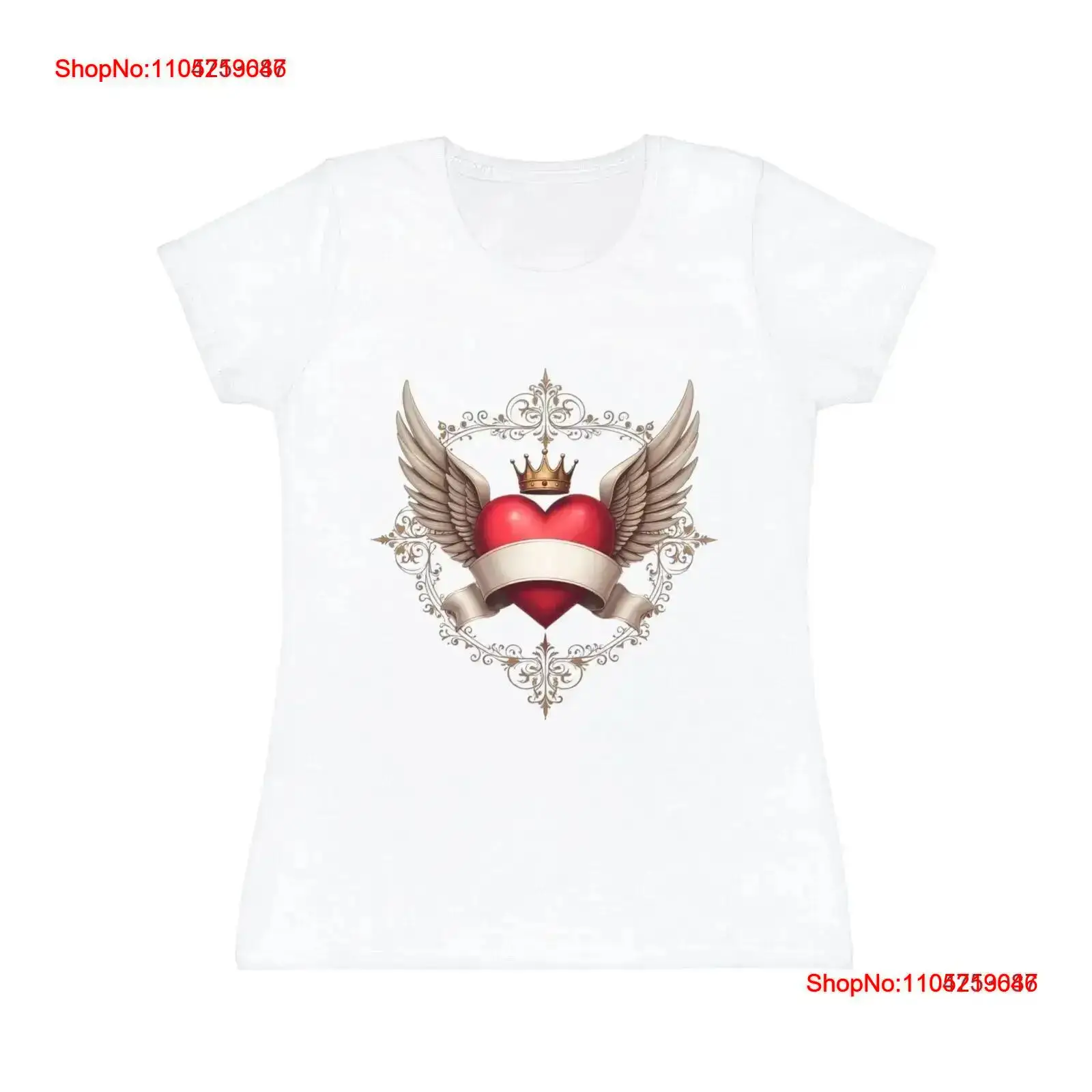 تي شيرت للنساء على شكل قلب وأج - مراجعة Streetwear Brand Heart وسعره