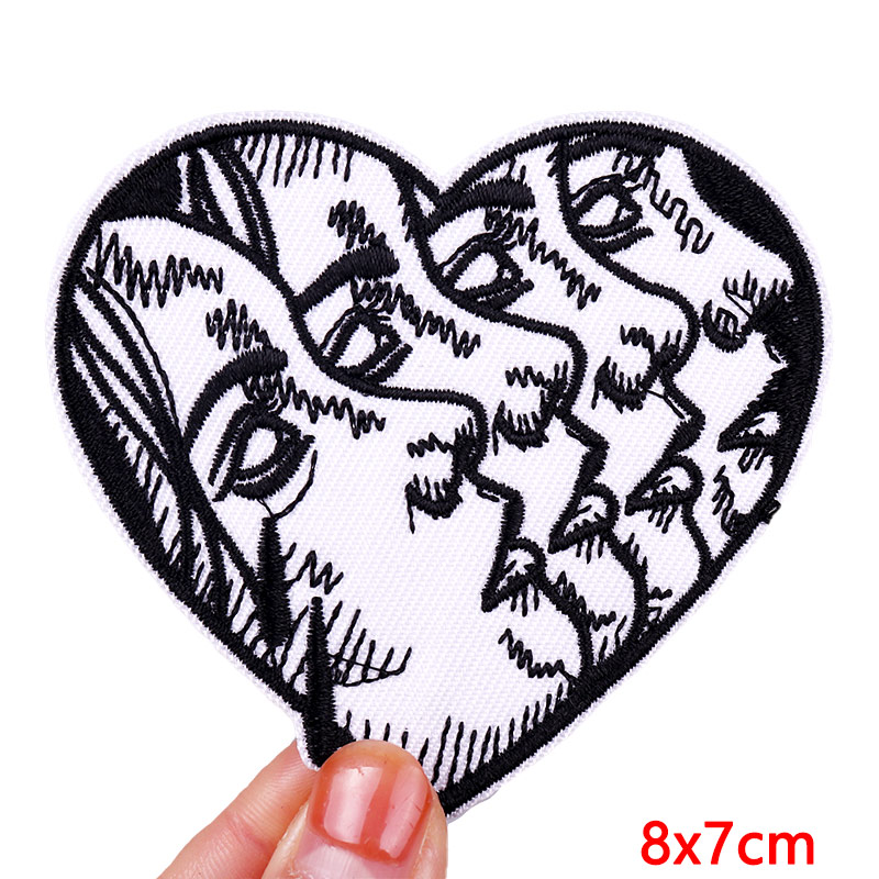 شخصية فاسق/رسالة شارة مطرّزة ا - مراجعة Streetwear Brand Stickers وسعره
