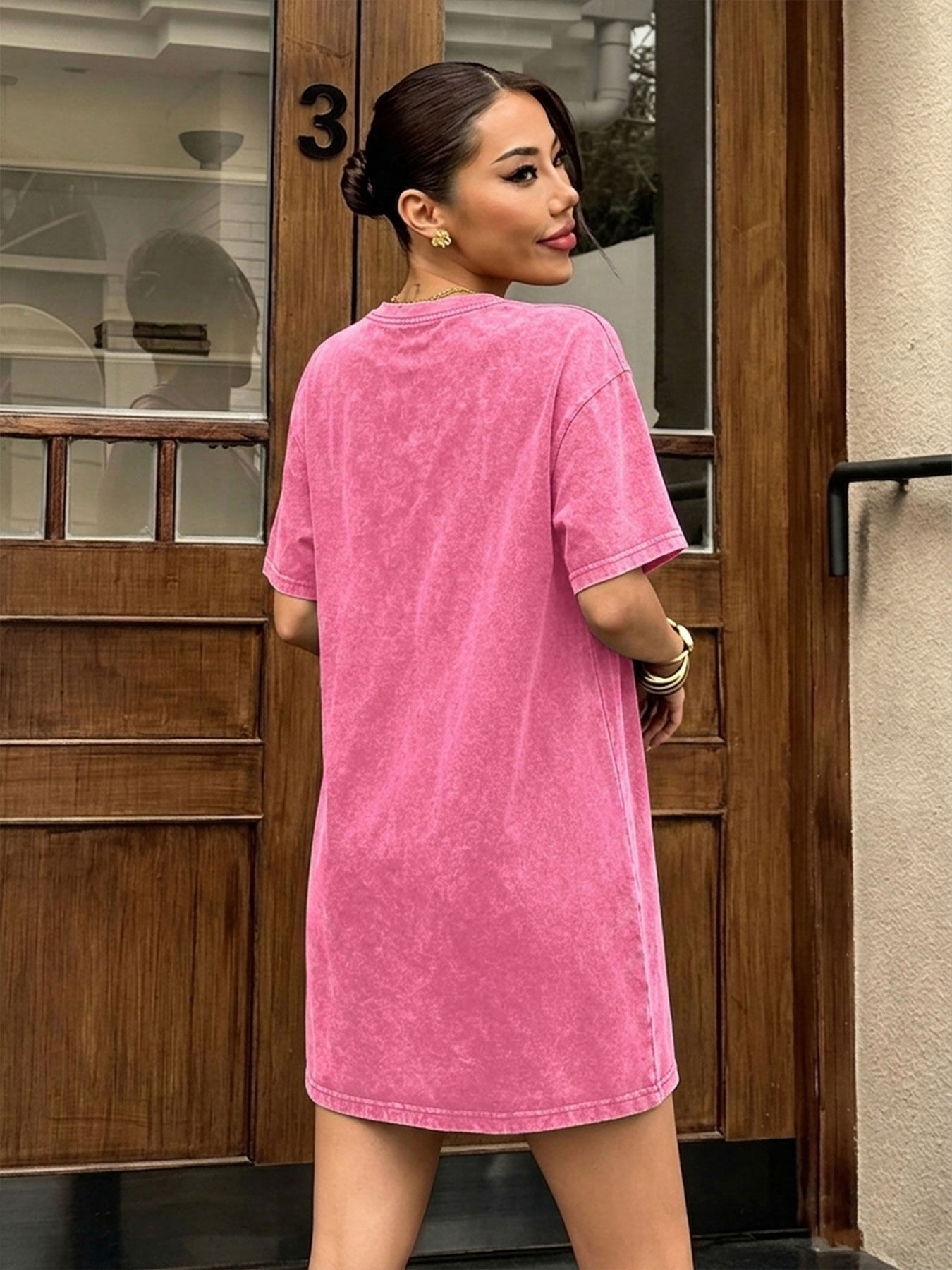 فستان تي شيرت نسائي بتصميم عتي - مراجعة Streetwear Brand Heart وسعره