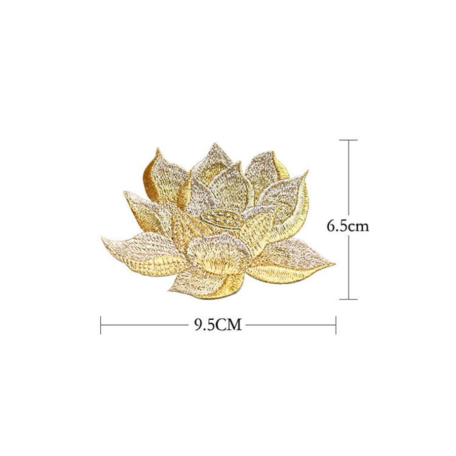 رقعة زهرة لوتس وردية للملابس ، - مراجعة Streetwear Brand Stickers وسعره