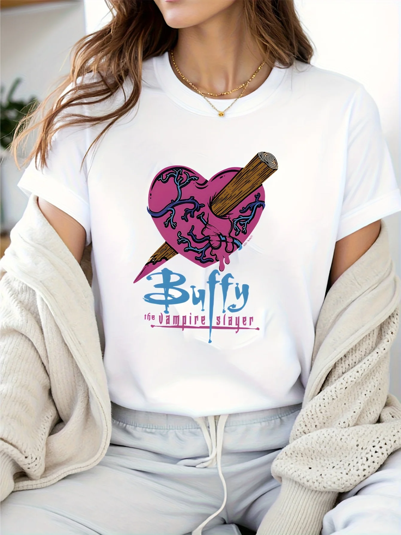 الترفيه موضة تي شيرتات قصيرة ا - مراجعة Streetwear Brand Heart وسعره
