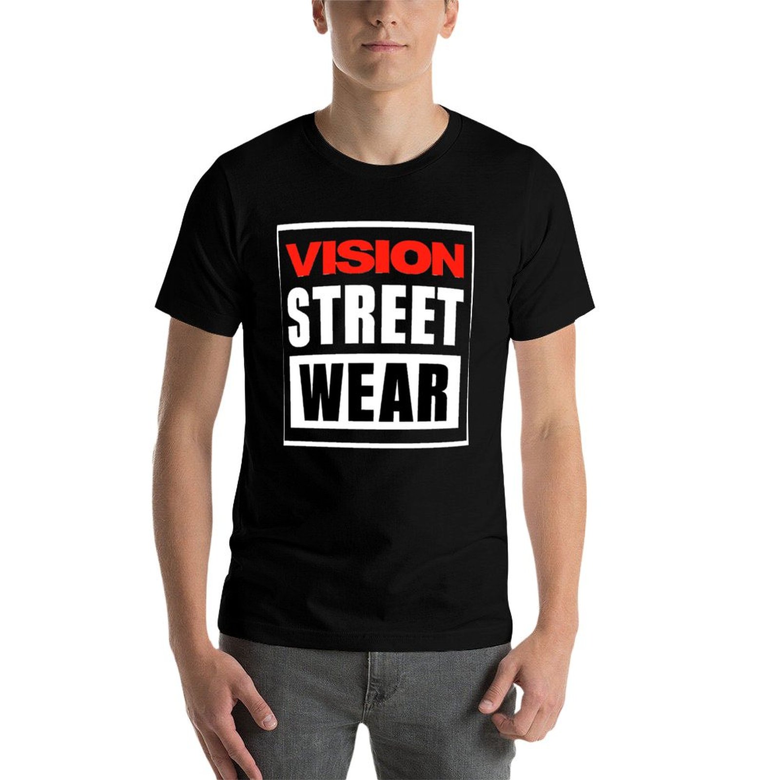 تي شيرت فيجن ستريت وير للرجال، - مراجعة Vision Streetwear Brand وسعره