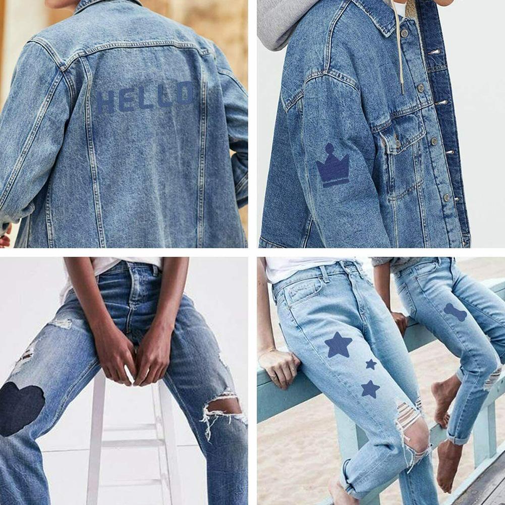 20 قطعة قطع الدنيم قطعة الحديد - مراجعة Streetwear Brand Stickers وسعره