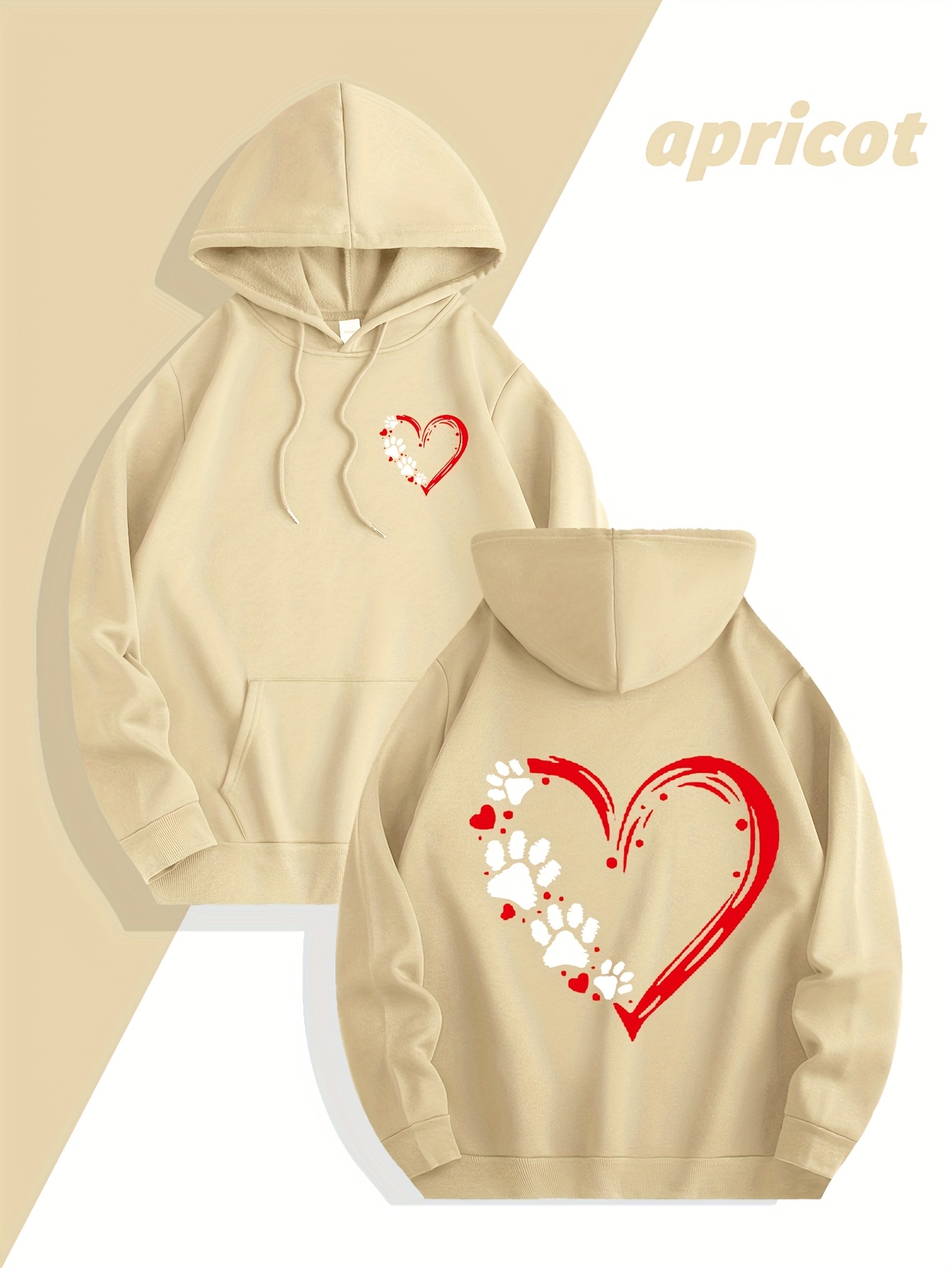 سترة رياضية رجالية بطباعة قلب  - مراجعة Streetwear Brand Heart وسعره